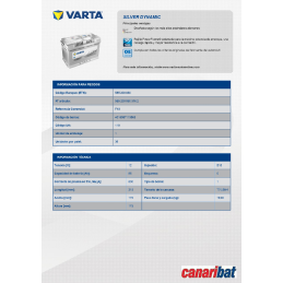 VARTA SLI SILVER (F18) 12V...