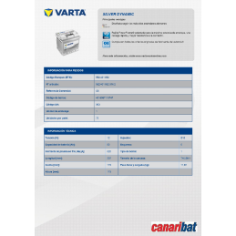 VARTA SLI SILVER (C6)12V...