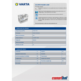 VARTA SLI SILVER (D39) 12V...