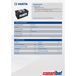 VARTA SLI (N2) 12V. 200AH...
