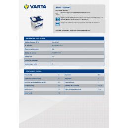 VARTA SLI (C22) 12V.52AH...