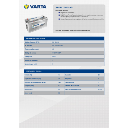 VARTA SLI (M9)12V.170AH...