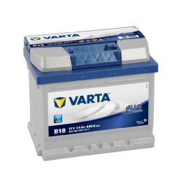 VARTA BLUE (B18) 12V. 44AH 440A.+D