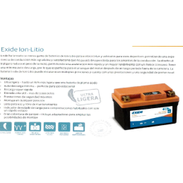 LITIO YTX20HL-B  84W 380A...
